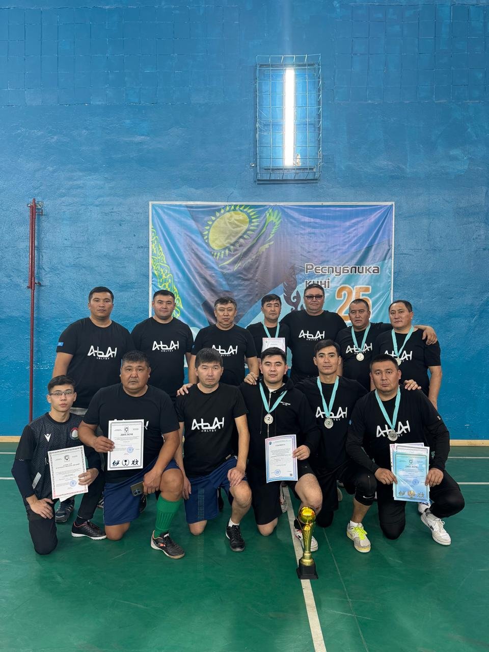 Облыстық мұғалімдер арасында кіші футболдан жарыс